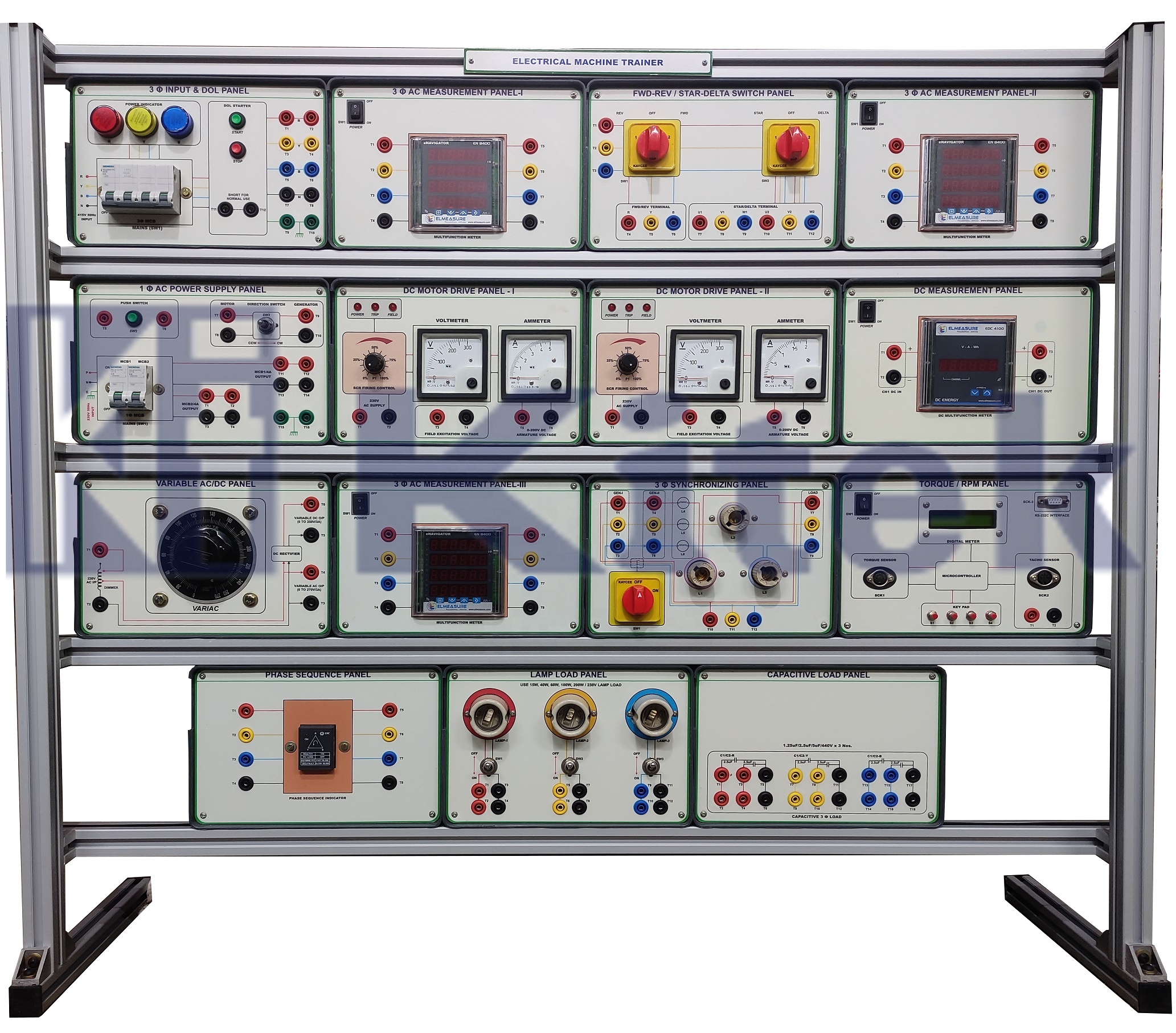 Electrical Machine Trainer Electrical Machine Lab Educational Equipment Teaching Equipment