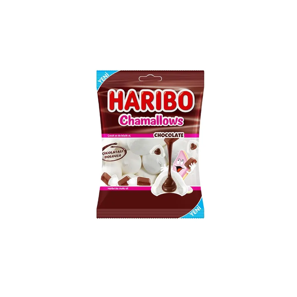 Конфеты Haribo, зефир шоколада 62 г x 24, свежий запас и новая дата, оптовая продажа из Турции