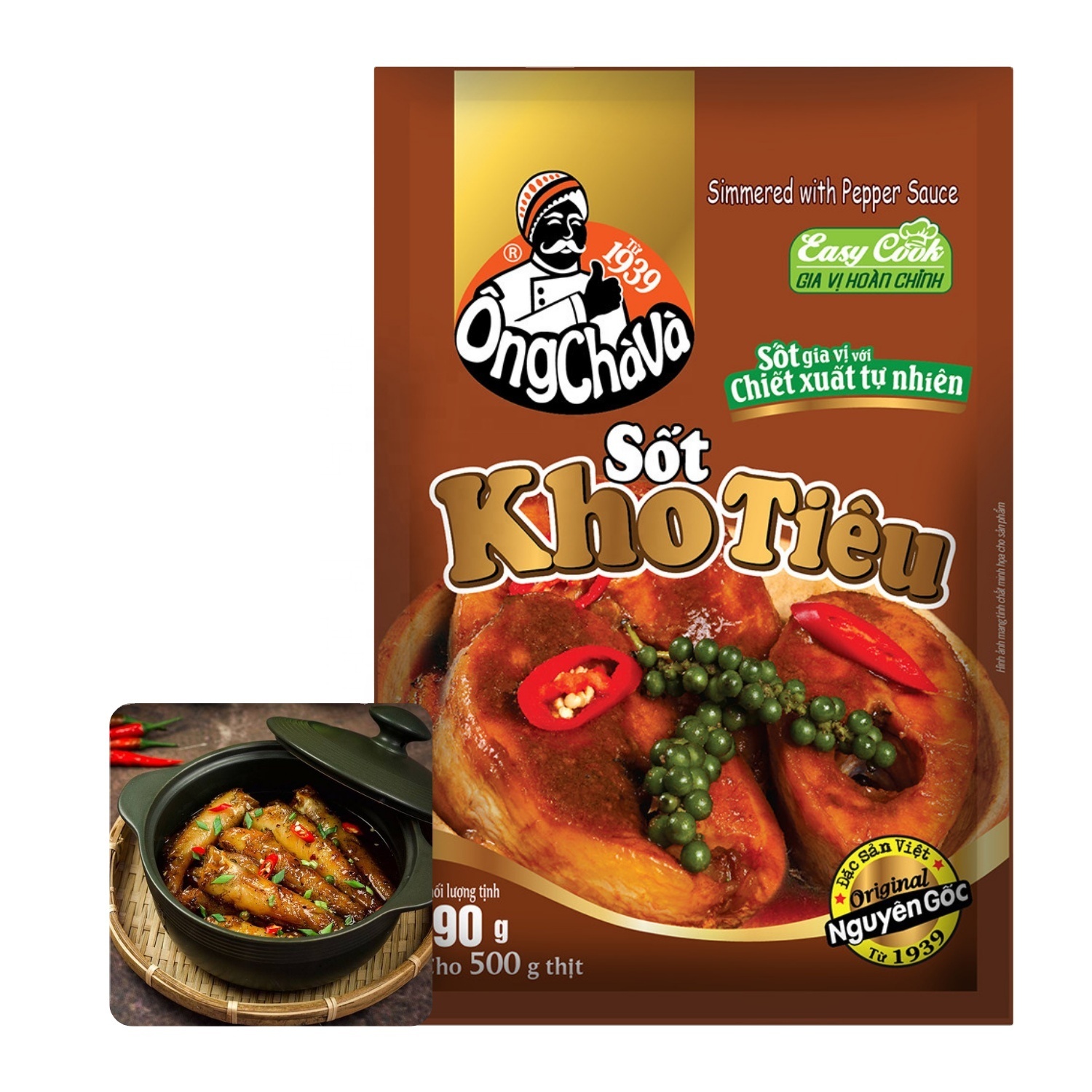High Quality 90g Mixed Spices & Seasonings Includes Pepper Sauce for Food & Sauce Seasoning Wholesale