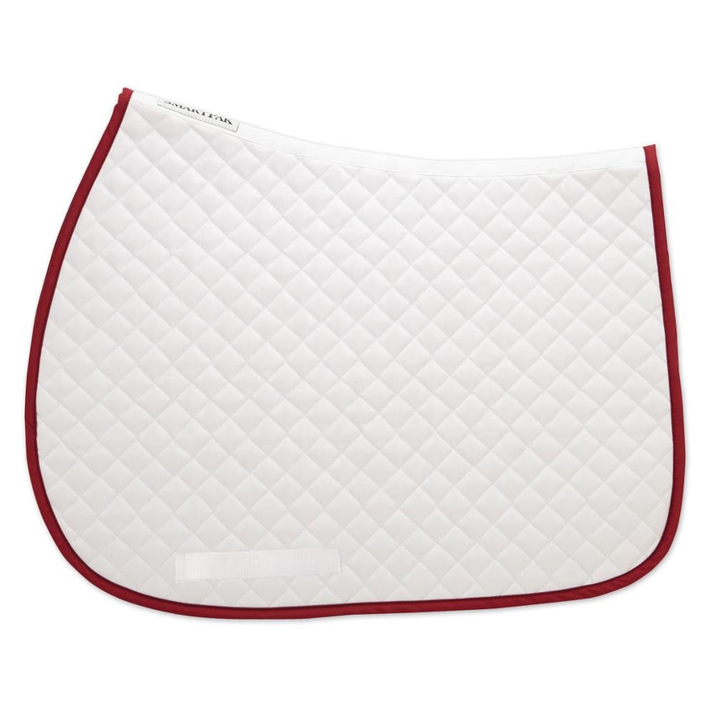 English Horse Saddle Pad All Purpose Quilted Cotton Floral Pattern