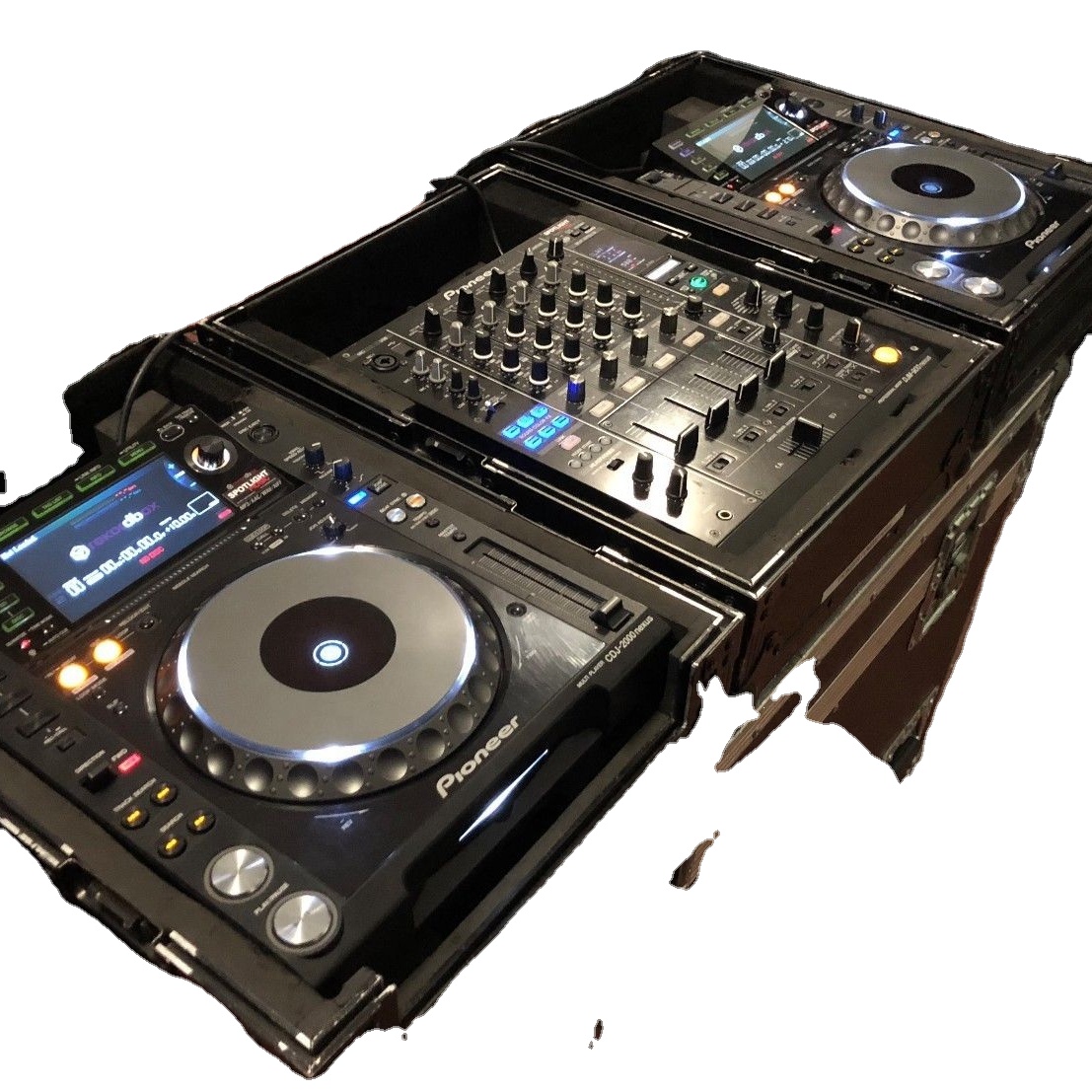 Совершенно новый лучший Pioneer DJ набор 2x CDJ 2000 nexus2 nxs2 Nexus 2 1x DJM 2000 Nexus