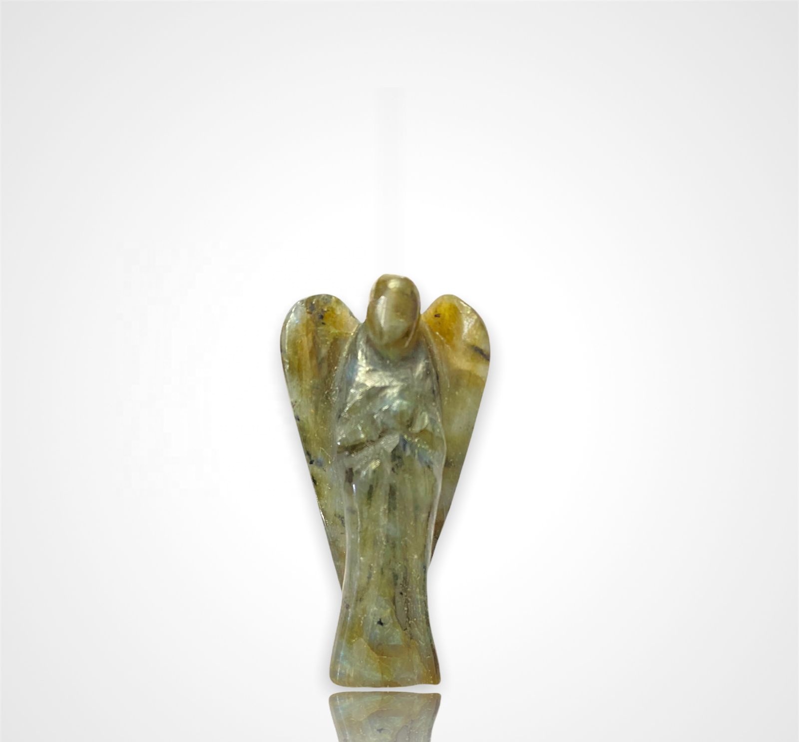 Best quality high polished Labrodorite angel 2 inch hot selling products