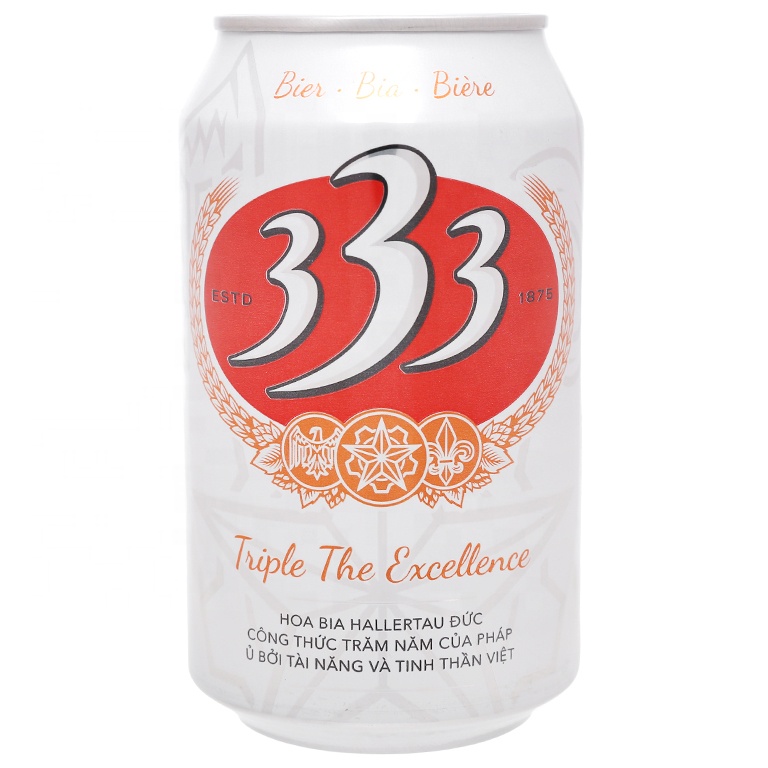 333 пивная банка 330 мл