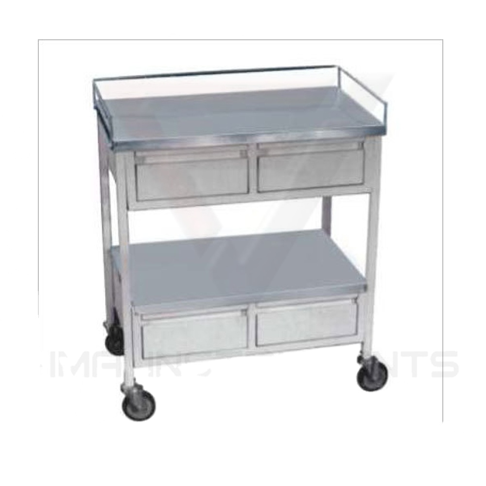 Hospital Surgical Instrument Trolley Medicine Cart Trolley Hand Trolley