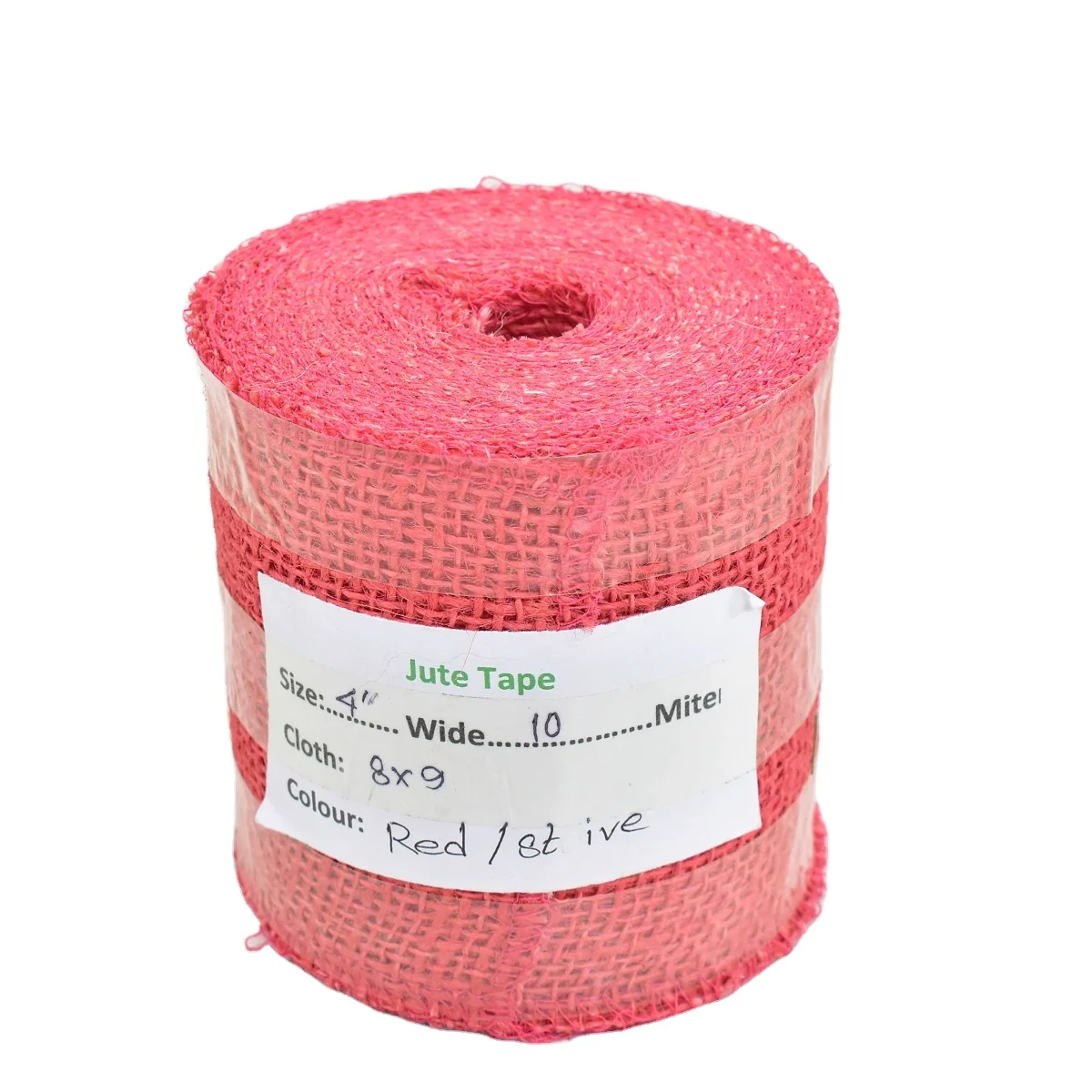 Best Quality Customizable size & multicolor 100% Jute yarn tape Jute fabric with affordable price direct from Bangladesh factory