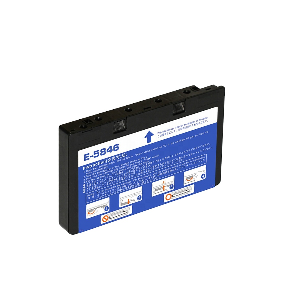 Tatrix With Chip T5846 5846 t5846 ink cartridge t5846 Chip Premium Color Compatible Printer Ink Cartridge for Epson PM 225