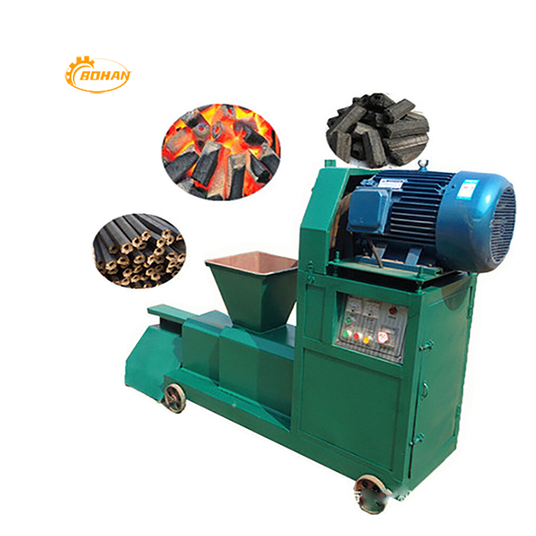 Sawdust stick making machine, coal powder sawdust extrusion molding, charcoal machine with discounted prices