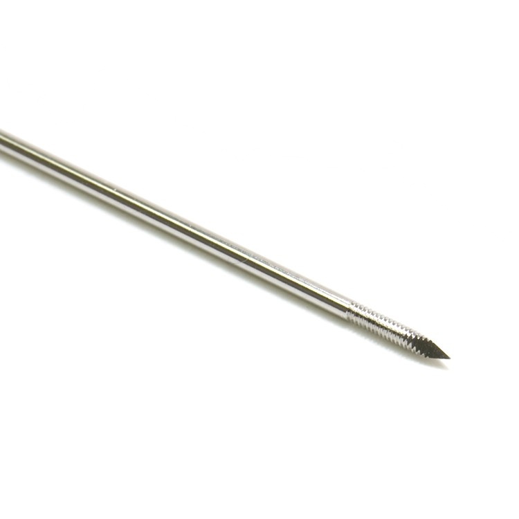 Orthopedic Coarse Threaded Small Fragment Pins K-wire , Kirschner wire Bone Trauma Surgery Precision ground certified implants