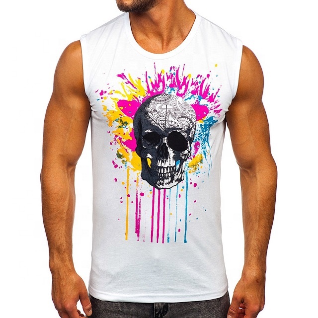 New 2021 Wholesale High Quality Apparel Design Services For Men Tank Top