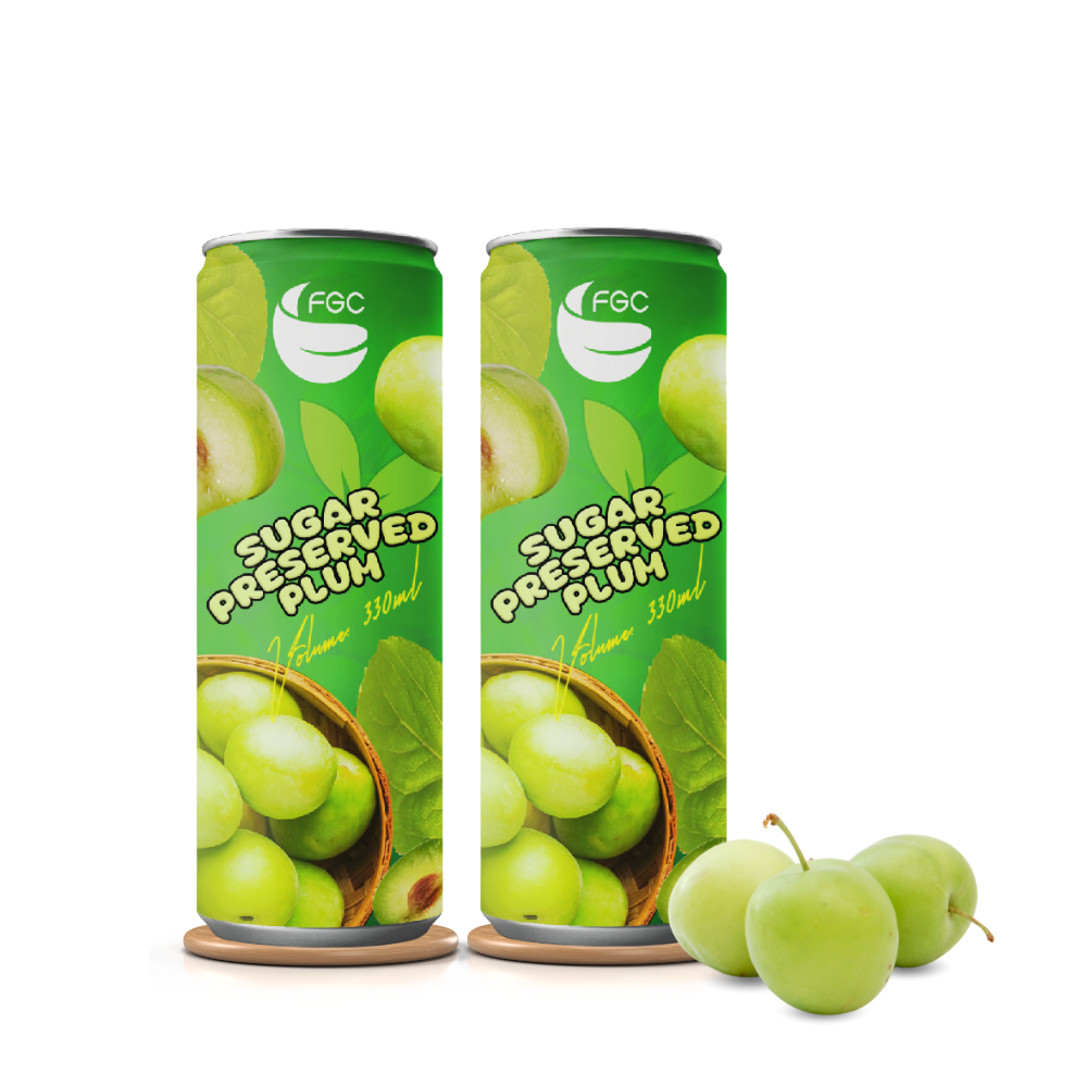 Private Label Pasteurizer Fruit Juice No Preservatives Juice Drink 225ml Paper Boxes Sugar Preserved Plum Juice Packaging