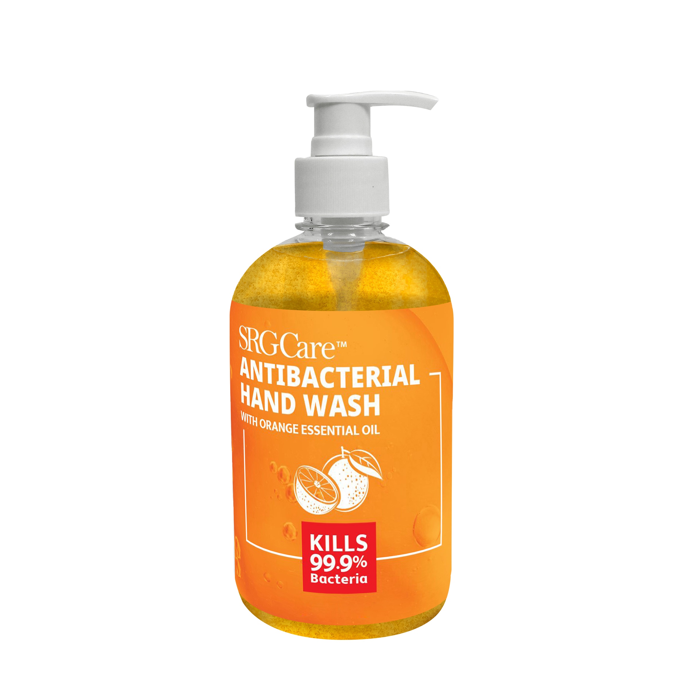 Best Orange flavour soothing anti bacterial antiseptic Hand wash liquid hand soap with glycerine daily use Private label