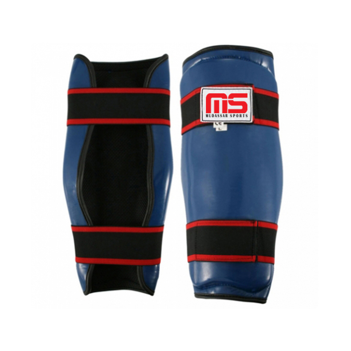 Custom Design Pu Leather Shin Guards MMA Martial Art Equipment Mudassar Sports Shin Guards