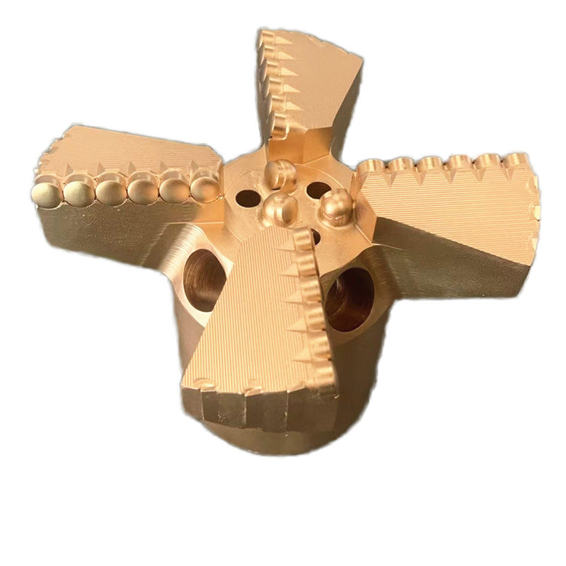 230mm PDC Drag Bit Efficient Rock Drilling for Ore Mining Factory Price Core Bit-for Mining Machine Parts