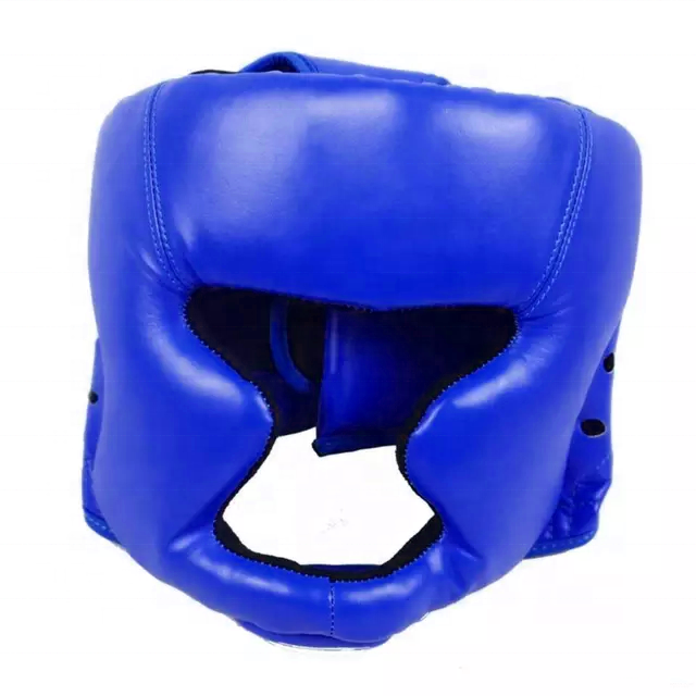 Professional Custom Design Headgear Leather Training Winning Boxing Head guard