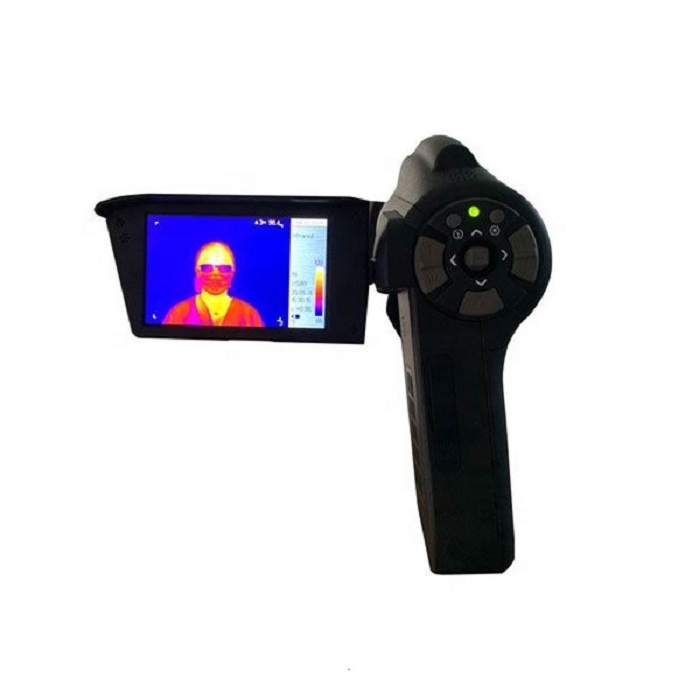 Free Shipping 3.2" Color Rotatable Screen Factory Price Handheld Infrared Thermal Scanner for Schools Airports