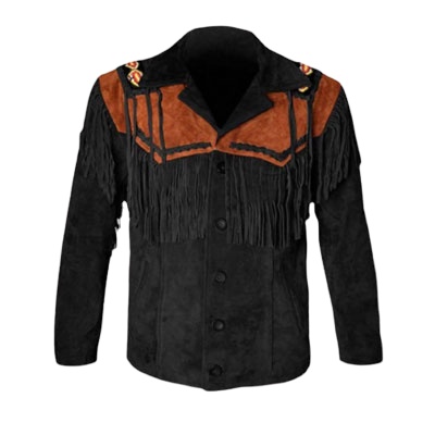 Factory Direct Pu leather Jacket for Man in Black Color