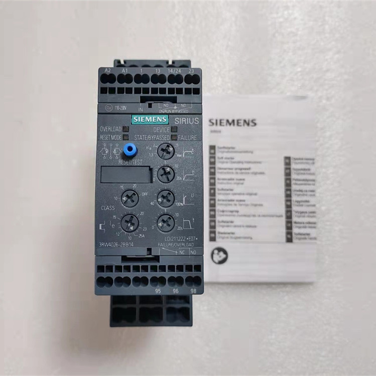 Новый мягкий стартер Siemens 3RW4026-1BB04 Sirius