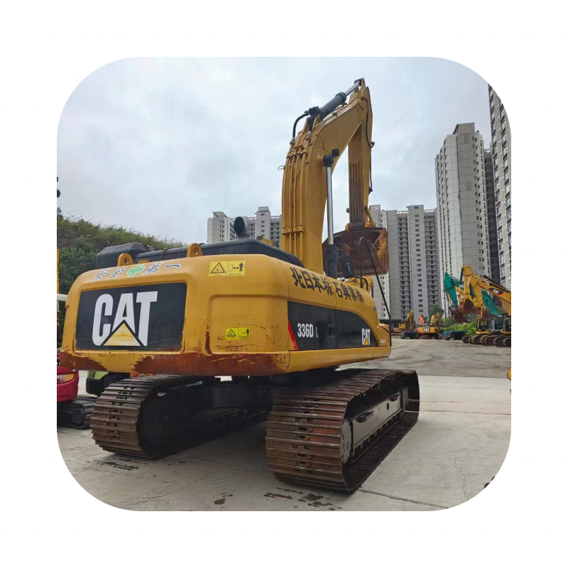 Большой гидравлический гусеничный экскаватор CAT 336D, б/у экскаватор на 36 тонн для горнодобывающей и строительной техники