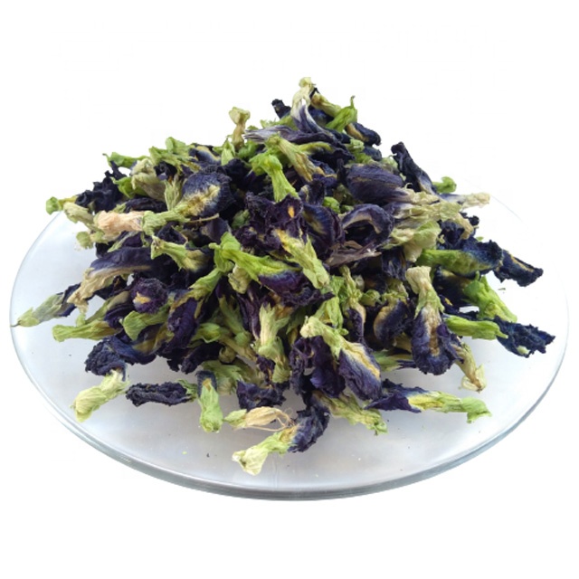 Высушенные цветы гороха бабочки по лучшей цене, Clitoria Ternatea, синий чай, Таиланд