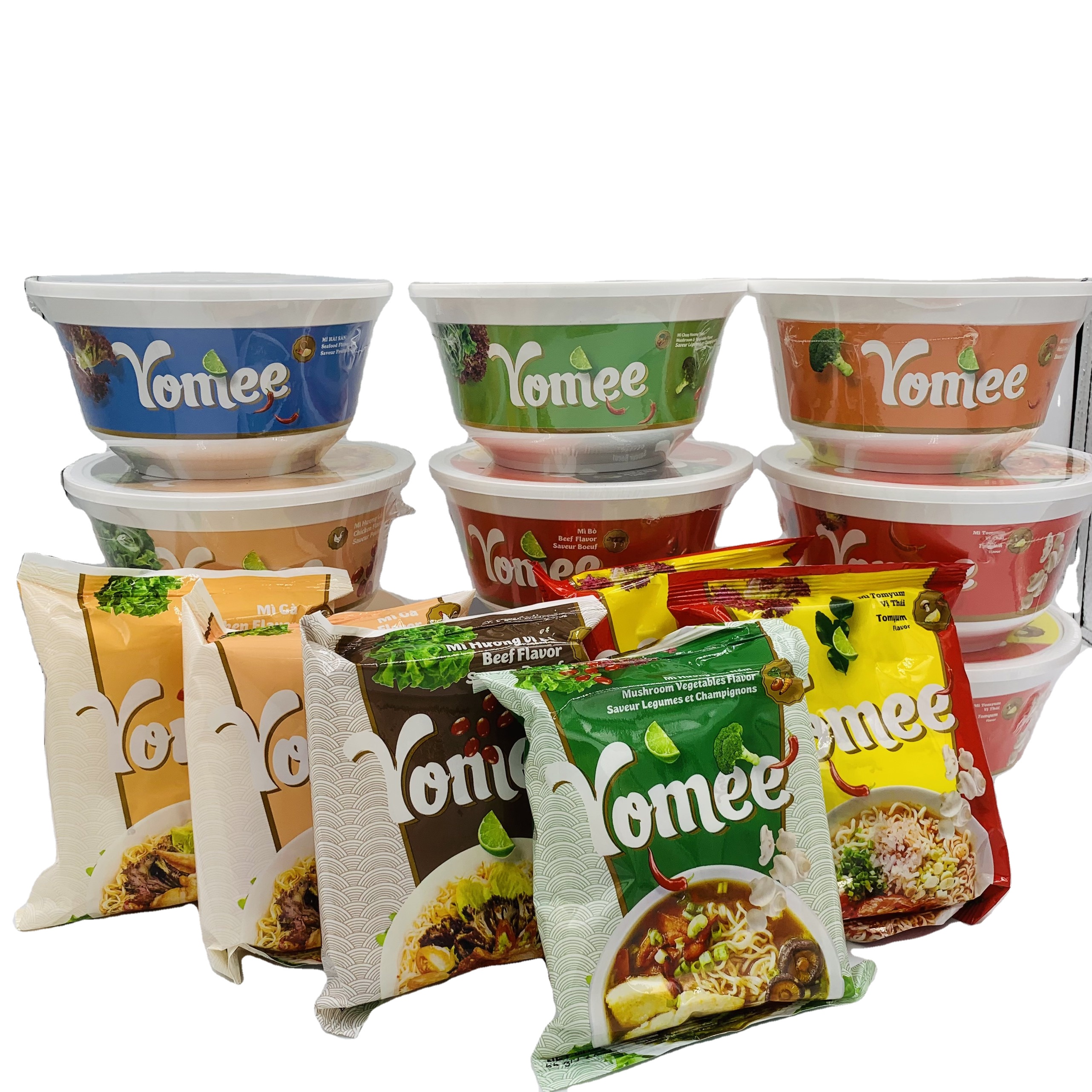 Bowl Instant Noodles Soup Convenient Instant Noodle Product For Quicker Meals - Delicious And Flavorful Product From Vietnam