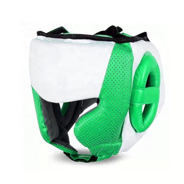Professional Helmet Training Custom Head Guards Black Boxing Headgear with high quality