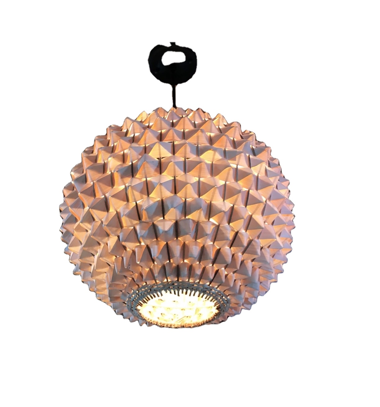 Top quality rattan pendant light decoration Wholesale Rattan lamp shade totally handmade