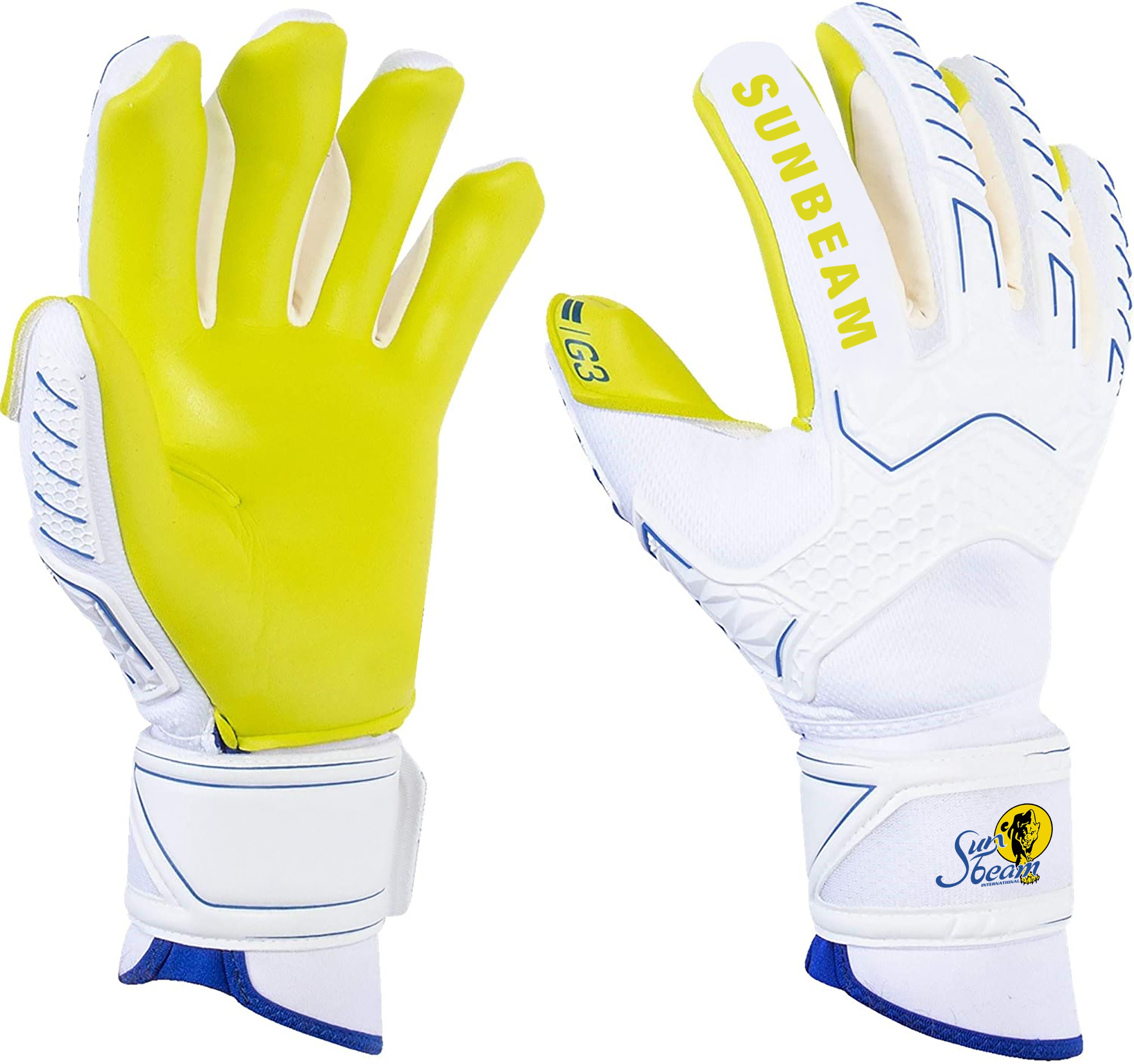 New latex Goalkeeper Gloves Palm Goal Keeper gloves/4mm Giga latex goalkeeper
