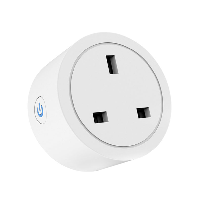 Умная розетка Tuya 16 А Zigbee, умная розетка стандарта Великобритании, работает с Amazon Alexa