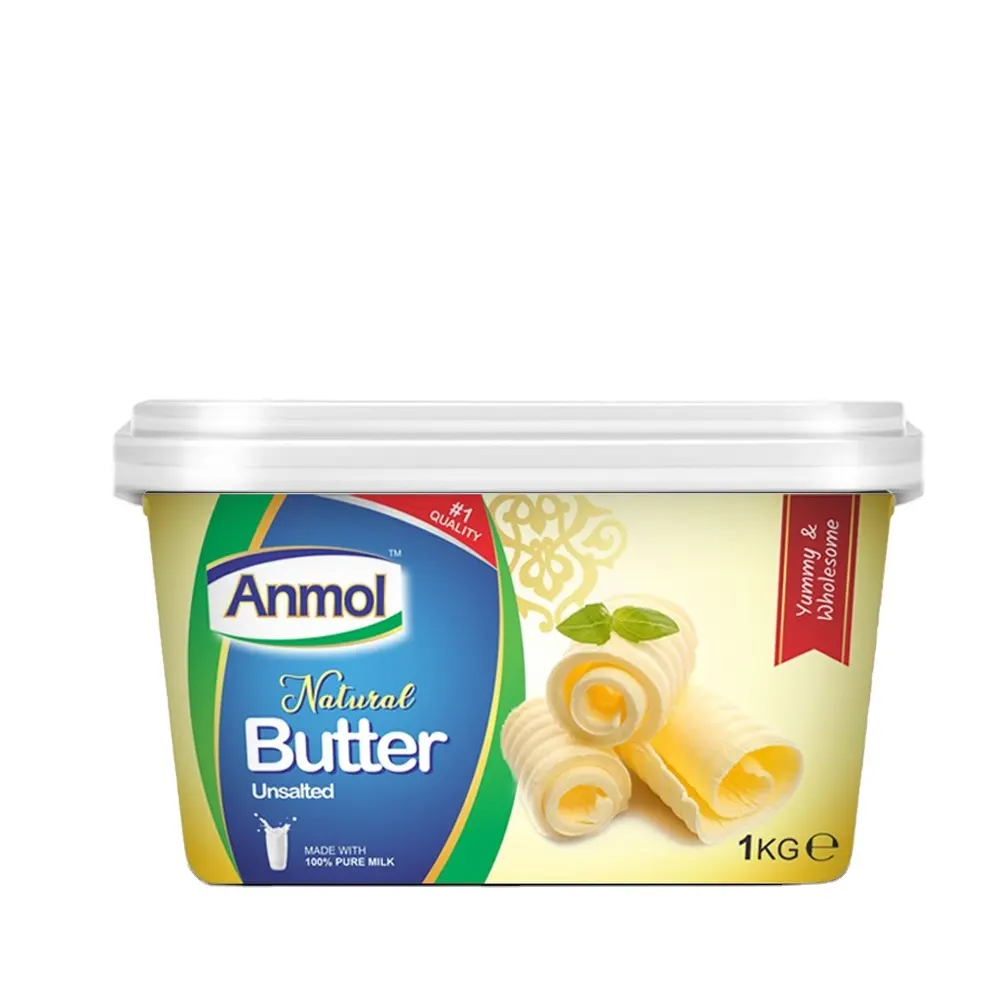 Unsalted Butter Original of High Quality Imported from Pakistan by Foodies (PVT.) Limited Large Quantity