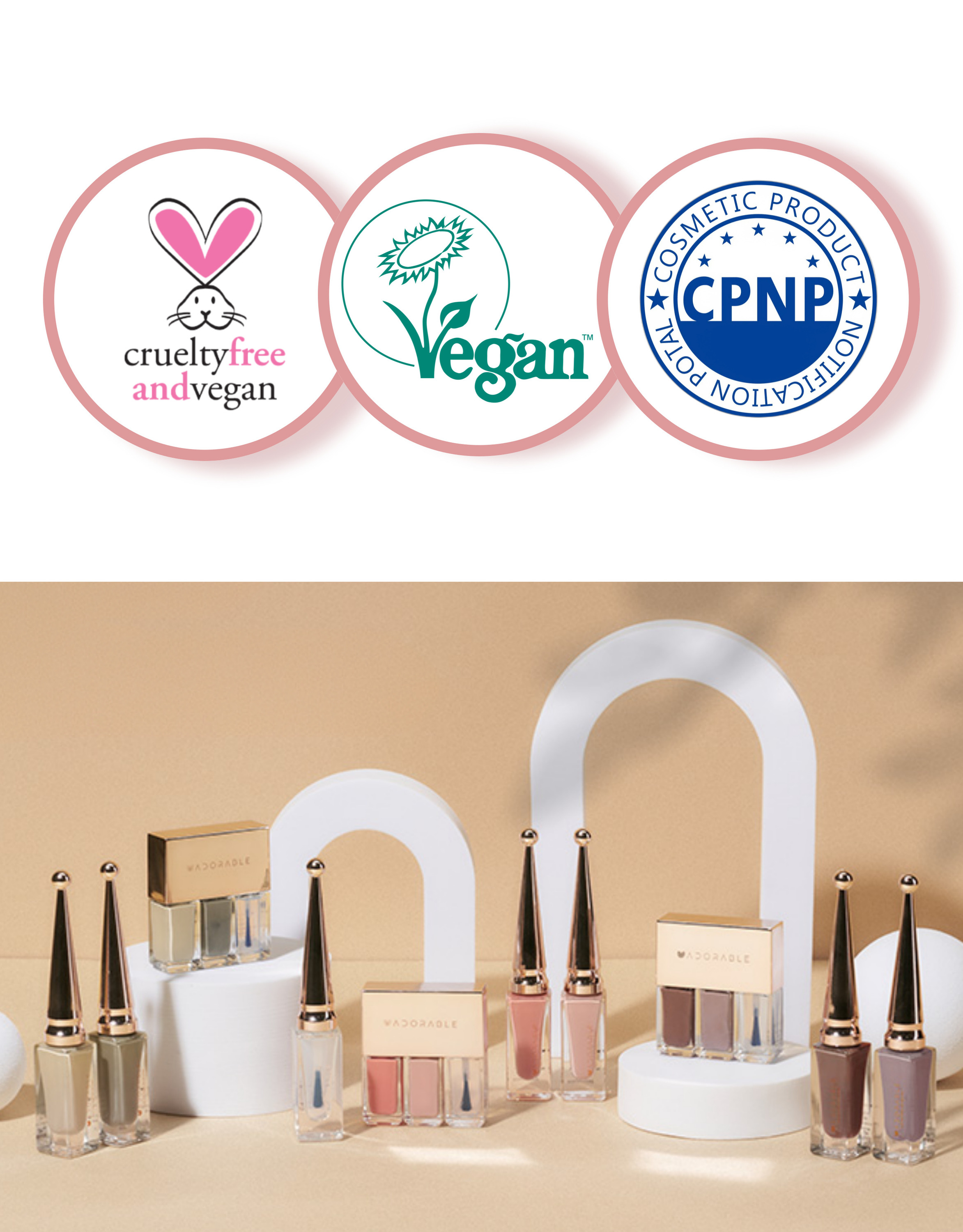 Wholesale Custom Logo Private Label Korea Beautiful Product for Women Vegan Halal Organic Nail Polish