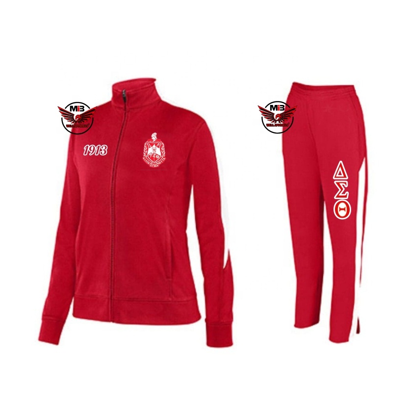 Пользовательский Набор для бега Delta sigma Theta DST Logo Crest Shield вышивка