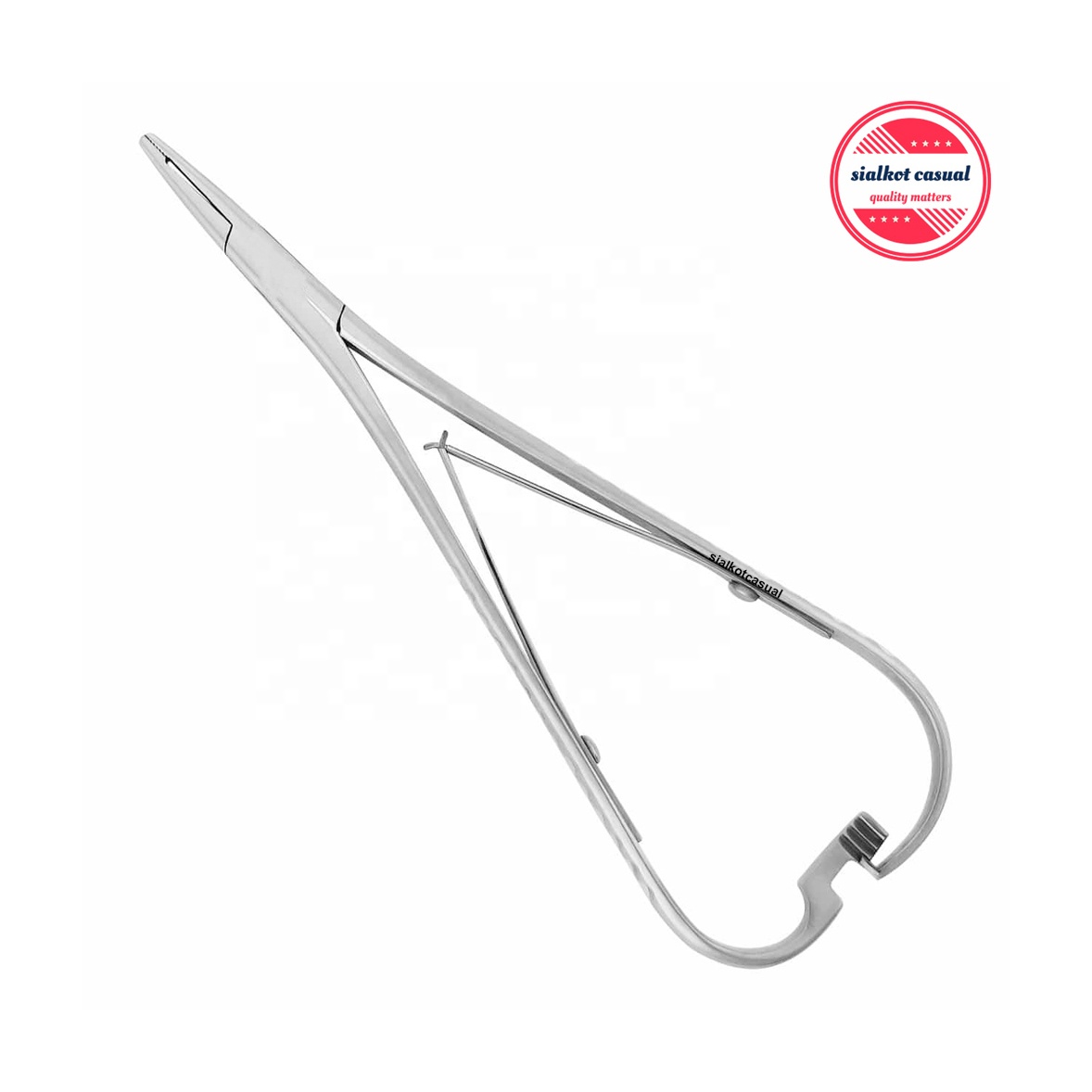 Medical Elastic Placing Mathieu Pliers Half-Tip Mathieu Needle Holder Forceps multi-purpose pliers Dental Surgical Inst