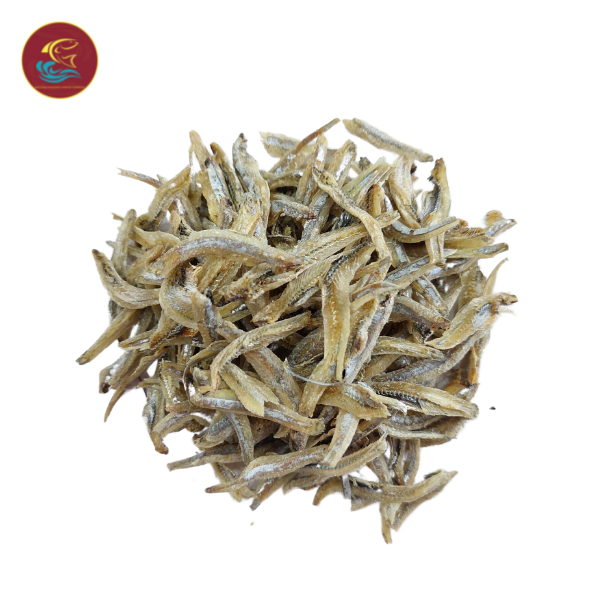 Sun-Dried Whole Anchovy Fresh-Caught and Salt-Dehydrated for Snack Seafood Salad Side Dish or Soup