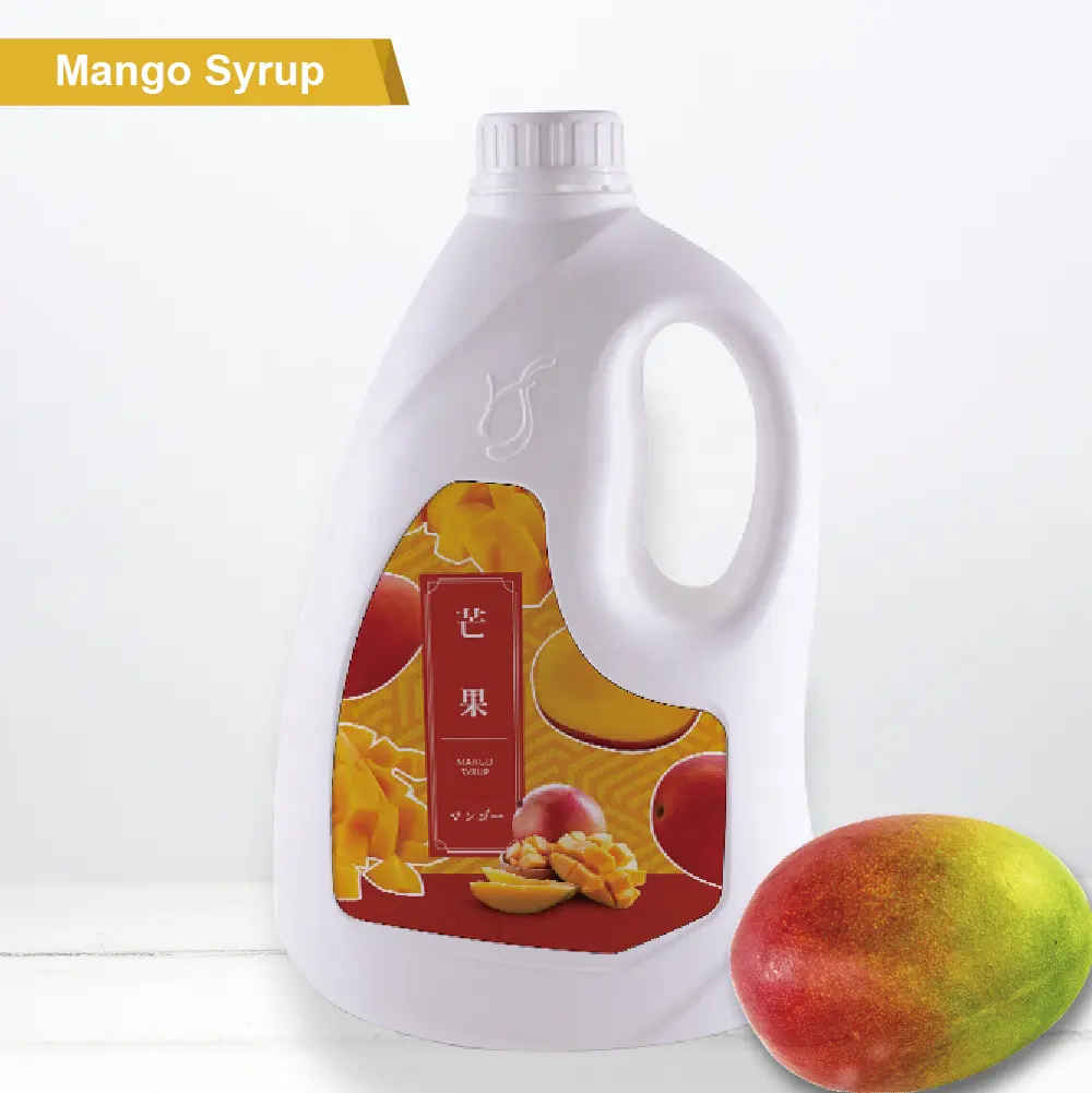 Taiwan Supplies Mango Concentrated Syrup For Bubble Tea Material