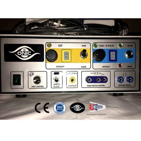 Ophthalmic Electro Medical Diathermy Surgical Bipolar Cautery Machine With Coagulation And Monopular 250W