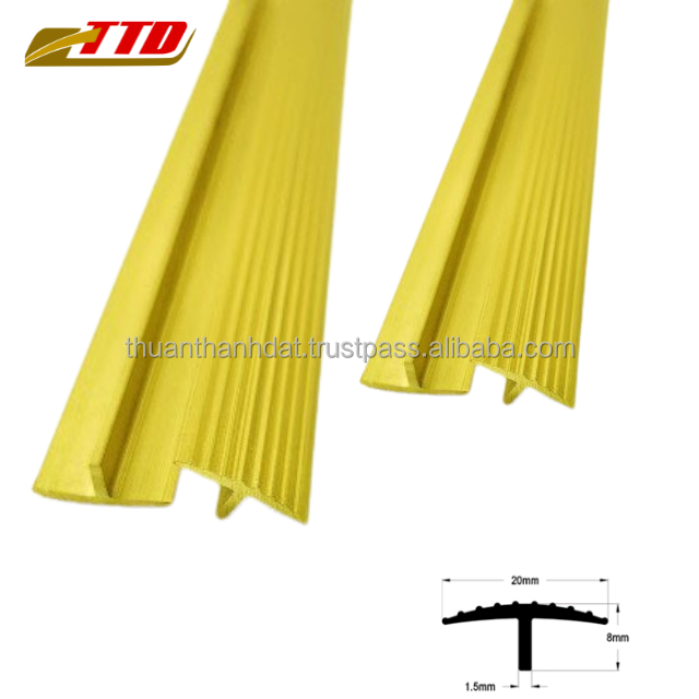 Brass Floor Trim Brass Inlay Strips For Wood Flooring Flexible Manufacturing- Factory Wholesale - Custom Design, Size And Style
