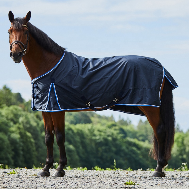 100% Cotton/Polycotton Ripstop Summer/Winter Horse rugs horse cotton rugs Detachable Hood Manufacturer In Pakistan