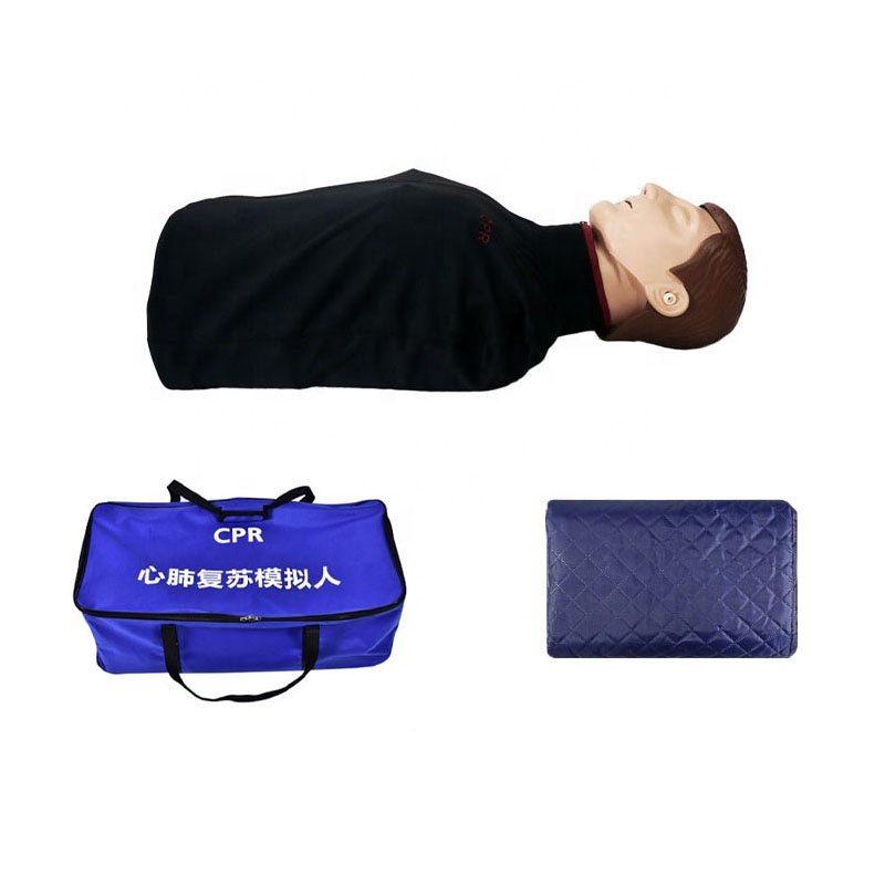 Bls trainer simulator pulse dummy cpr aid training dummies used manikins half body mannequin for cpr