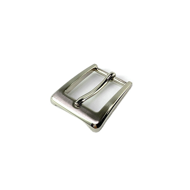 T25-3713 satin nickel finish on 25mm decorative buckle