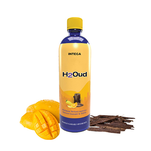 H2Oud Blackcurrant & Mango Flavored Incense Botanical Blend With Agarwood Notes Box Packaging