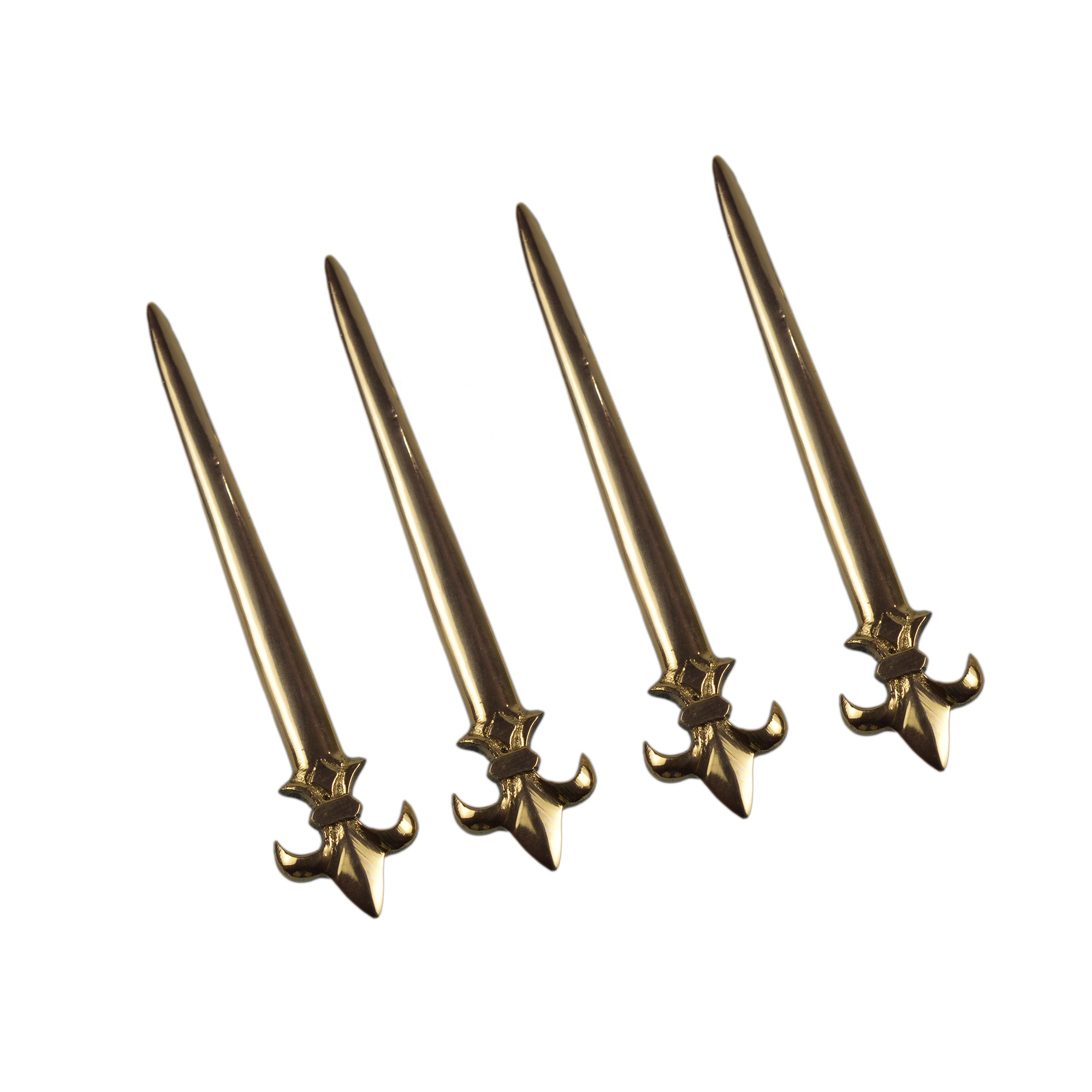 Brass Royal Design Letter Opener Gold Polished Finishing Designer Paper Cuter Decorative Metal Design