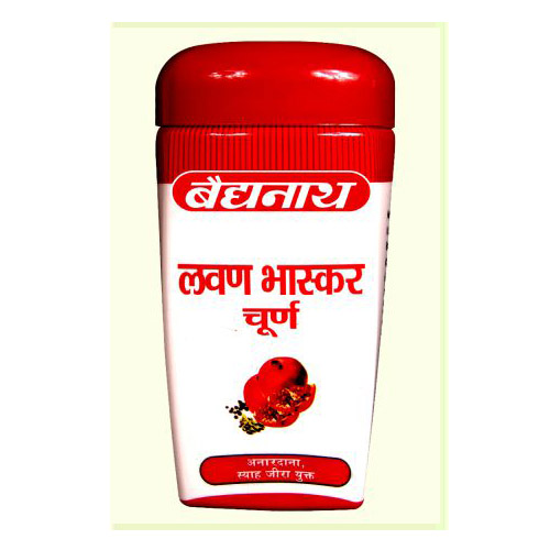 India herbal product Baidyanath Lavan Bhaskar Churna - Herbal medicine for digestion - ayurvedic medicine for digestion