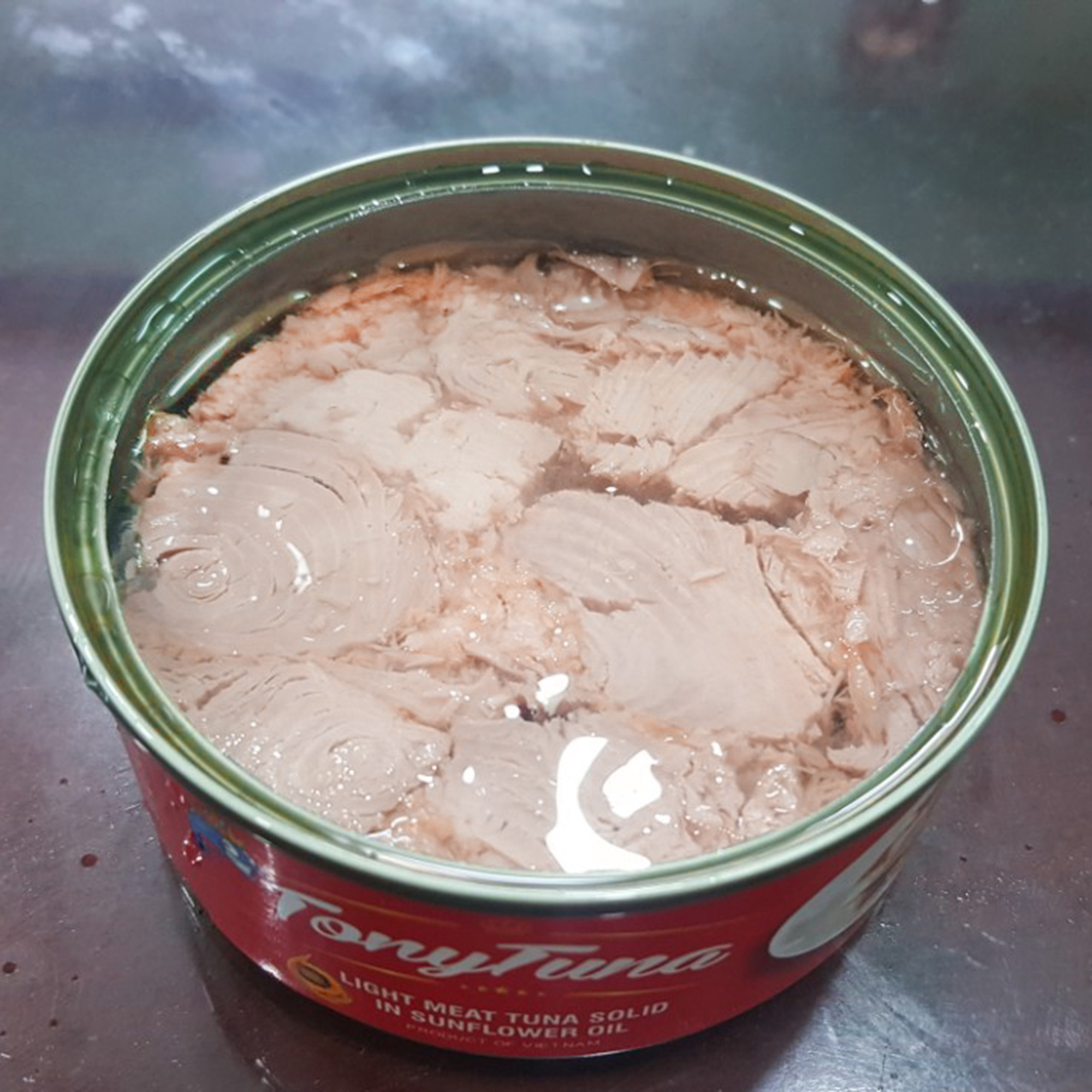 Легкое мясо твердое в масле консервированный тунец