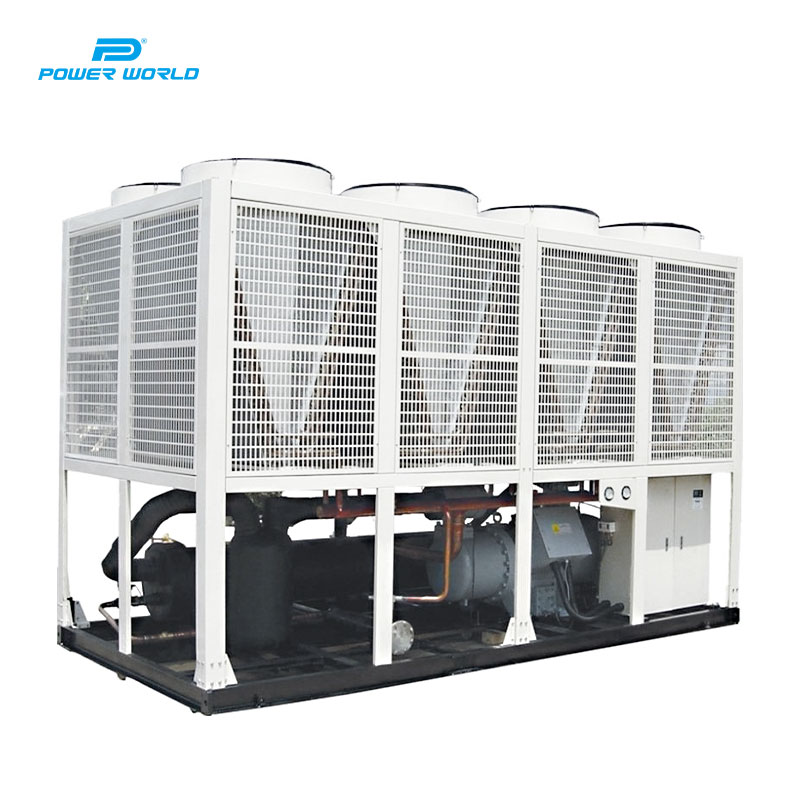 POWER WORLD Custom Small Air Water Cooled Chiller Industrial Water Cooler Air Conditioner Types Of Air Chillers