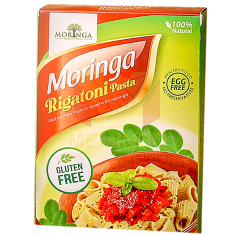 Hot Product Moringa Rigatoni Pasta Made In Indonesia Gluten Free OEM Wholesales High Quality