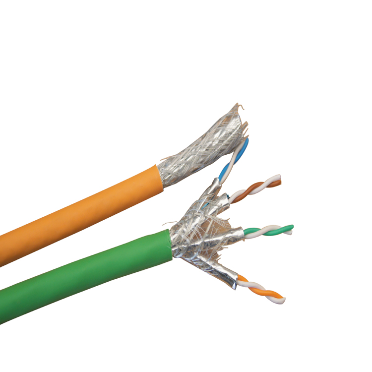 100 м SFTP Cat 7 кабель Ethernet в рулоне