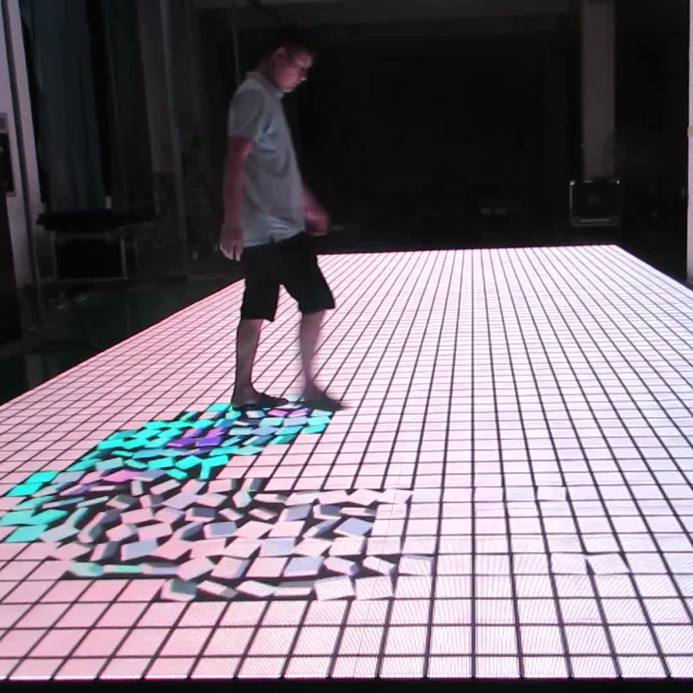 Wholesale price interactive video wedding led dance floor tiles indoor led screen