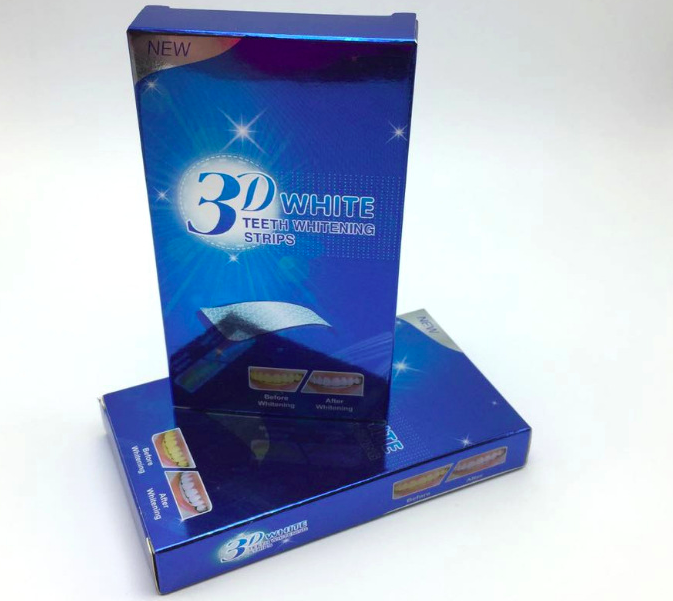 28Pcs/14Pairs Non Peroxide Whitestrips Stain Removal for Oral Hygiene Clean 3d advanced white gel teeth whitening strips