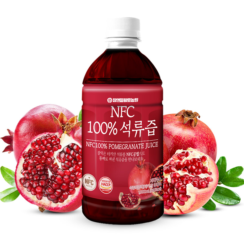 NFC Juice 100 гранатовый сок 1 л бутылка
