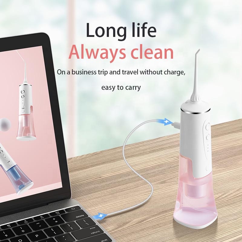 Сила Стоматологическая Flossers USB перезаряжаемая литиевая батарея розовый/синий мини портативный беспроводной водяной Флоссер ирригатор для полости рта воды ирригатор для зубов